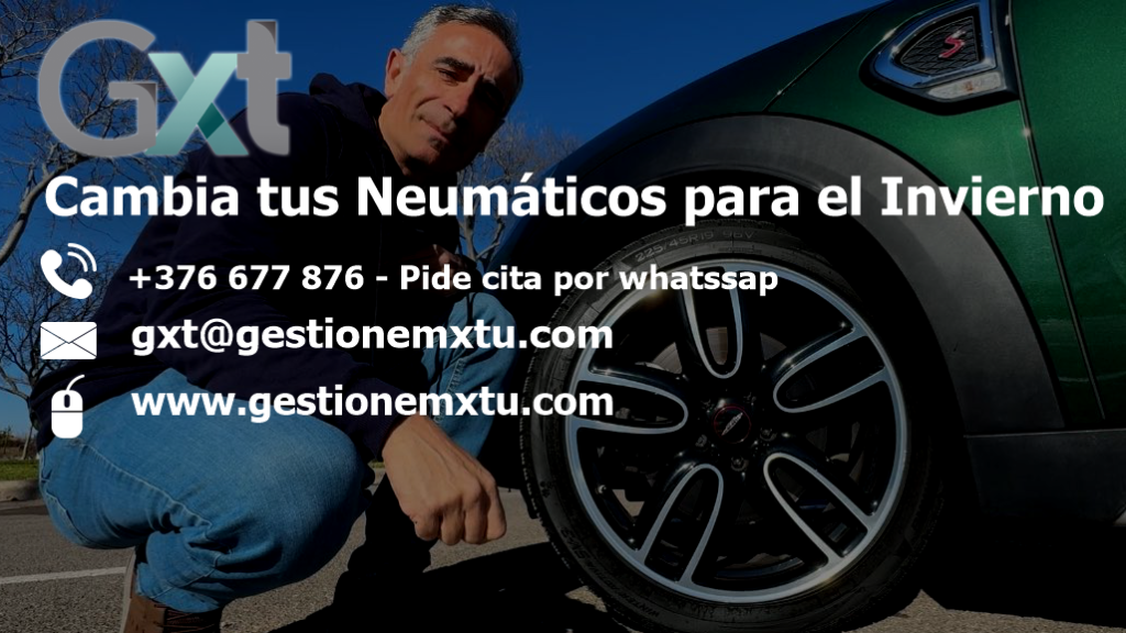 neumaticos invierno app gestionemxtu